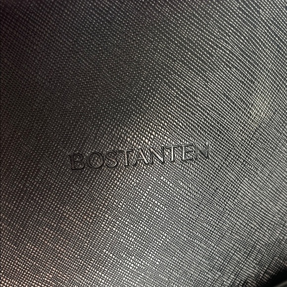 Black Laptop Bag Briefcase with Bow Charm - Picture 2 of 11